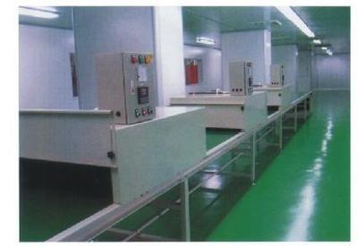 深圳市银卓工业机电设备生产供应广东五金塑胶喷油线,喷油烘干生产线,喷油生产线